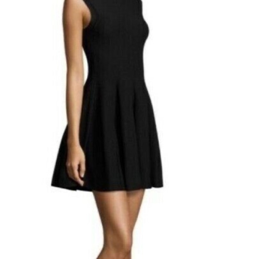 Alice + Olivia Black Mini Dress